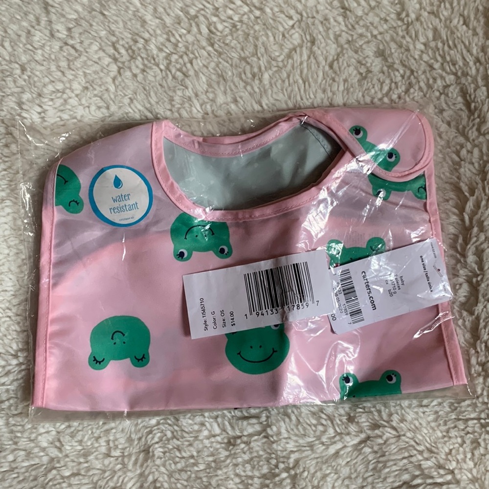 🌈4/$20 2 pk Carters bibs